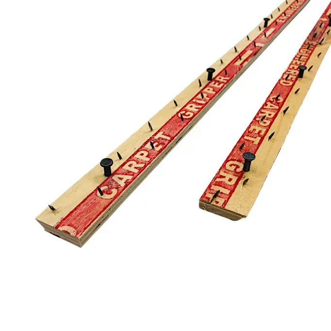 Traxx - Certified Premium Poplar Extra wide Tack Strip 1" with Concrete Nail - 10 gauge - 5/8" - 440 linear feet