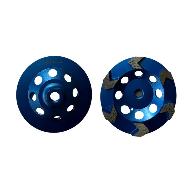 PHX - Diamond Segmented Cup Wheel Single Row Arrow 5"