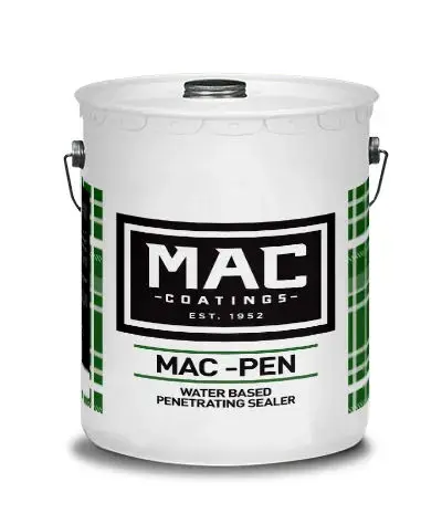 MAC Coatings - Concrete Sealer MAC-PEN Clear 3.79 L