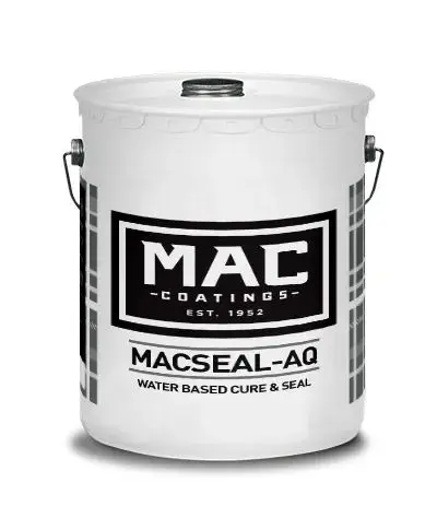 MAC Coatings - Concrete Sealer MACSEAL-AQ Clear Soft Gloss 3.79 L