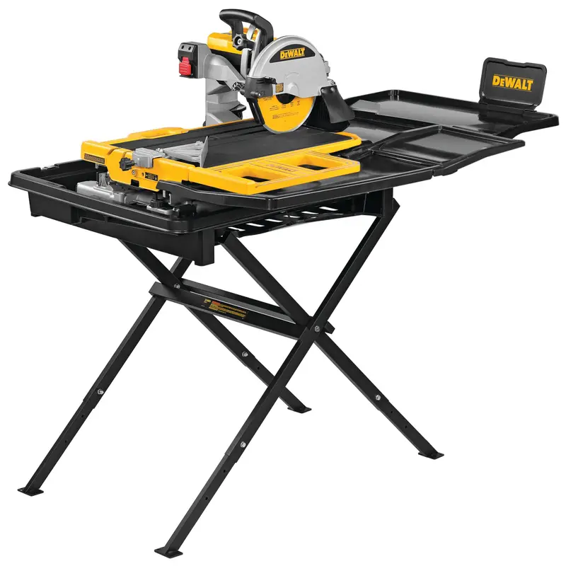 DeWalt - High Capacity Wet Tile Saw with Stand 10"