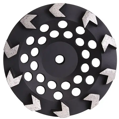 Pearl Abrasive - Pearl V-Arrow Cup Wheel 5 X 5/8-11