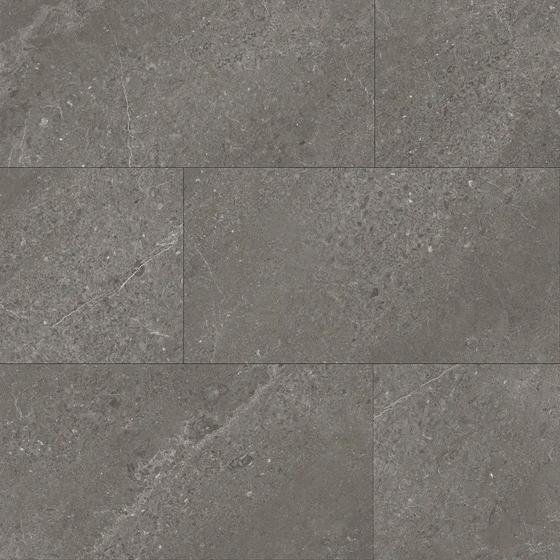 Centura Vinyl Tiles Dura Contract Elements Grigio Glue Down 12" x 24"