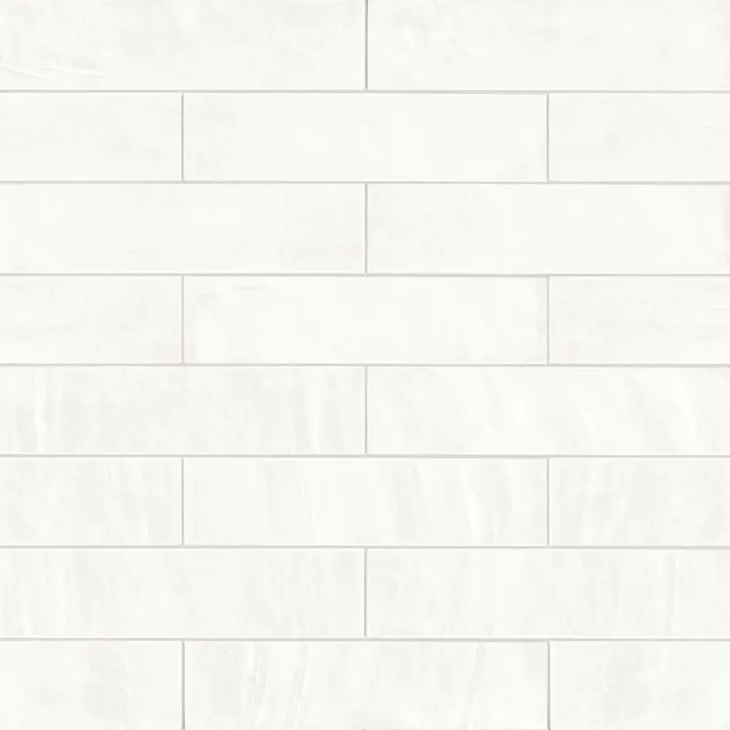 Italbec Floor Tiles Deco Style White Natural 2" x 8"