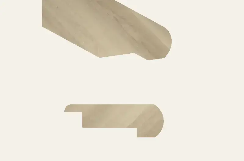 Grandeur Flooring Vinyl Designer Rice Lake Stair Nose 94-1/2"