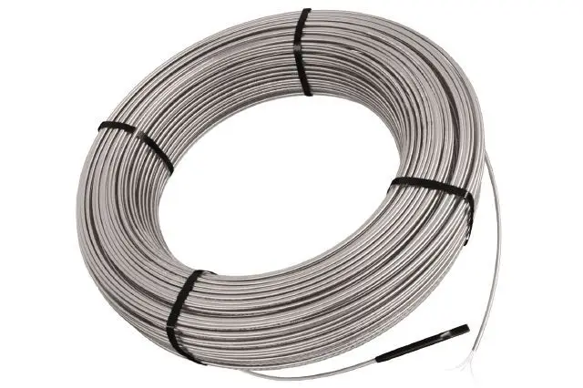 Schluter - DITRA-HEAT-E-HK Electric Radiant Floor Heating Cable 120V 52.9' (16 sqft)