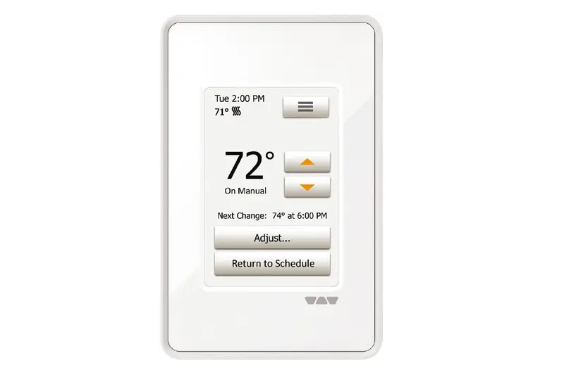 Schluter - DITRA-HEAT-E-RT Touch Program Thermostat Bright White 120V/240V