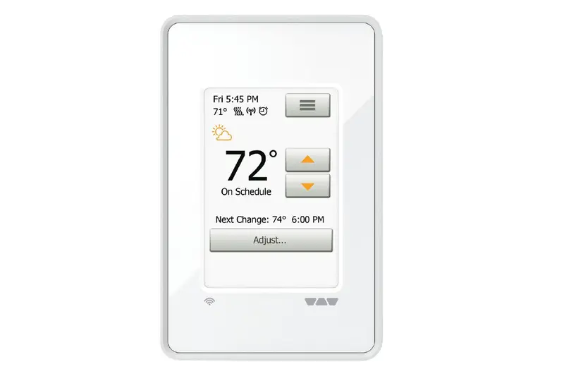 Schluter - DITRA-HEAT-E-WIFI Thermostat Wireless Programmable Bright White 120V/240V