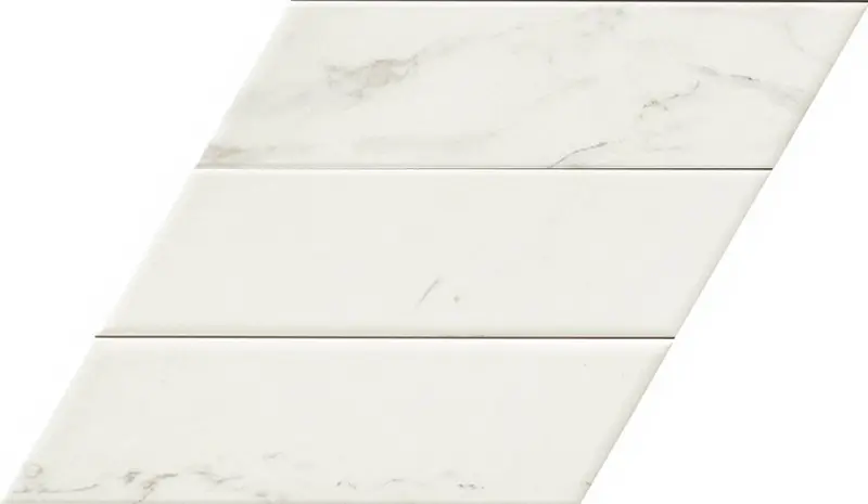 Centura Floor Tiles Diamond Calacatta Matte 27-1/2" x 16" Left