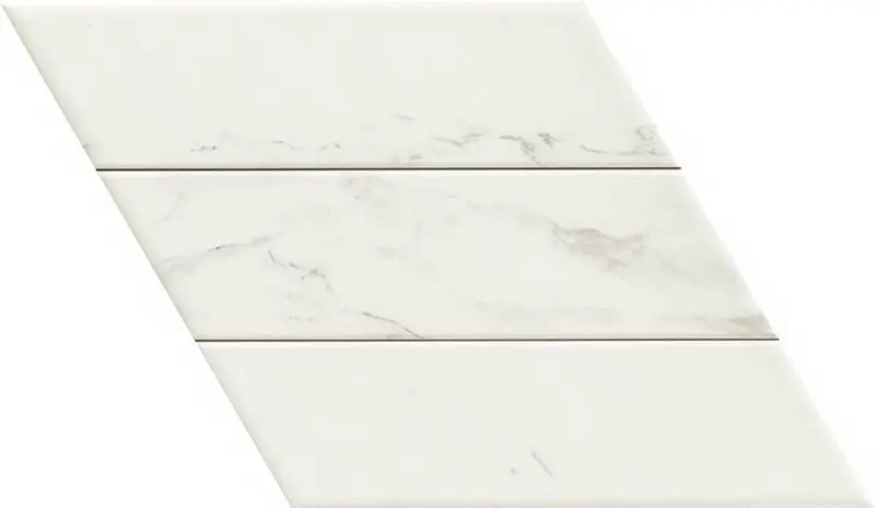Centura Floor Tiles Diamond Calacatta Matte 27-1/2" x 16" Right