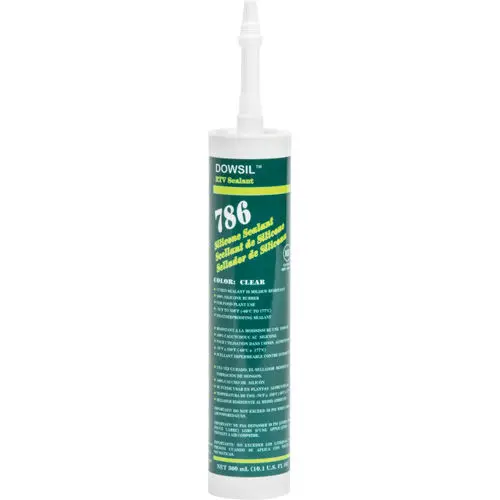 Dow Silicone Sealant Dowsil 786 Translucent White 10.1 oz