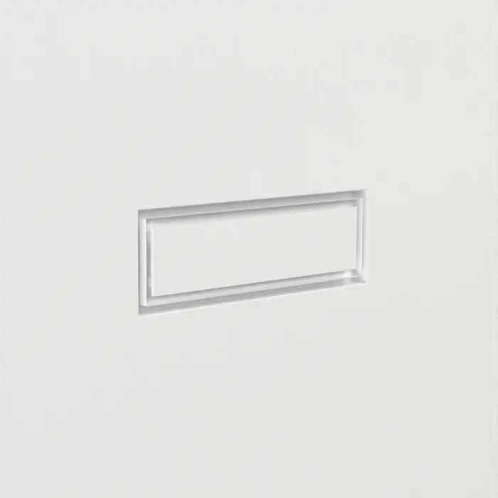 Fittes - Drywall Vent Flush Luxe+ Double Channel White 10" x 14-1/4"