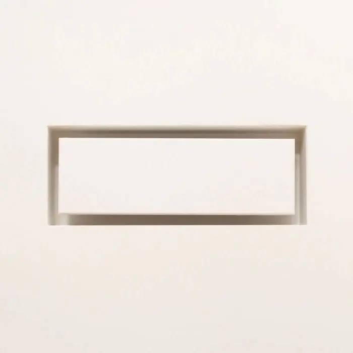 Fittes - Drywall Vent Pro Solid Steel Satin White 6" x 14"