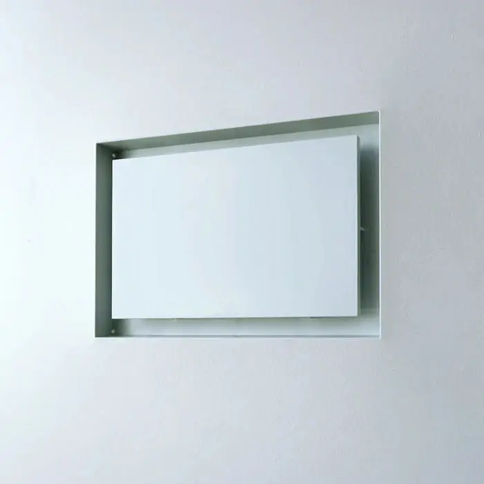 Fittes - Drywall Vent Lite Return Bead Satin White 10" x 14-1/4"
