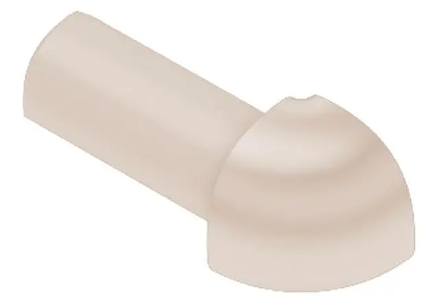 Schluter RONDEC Outside Corner 90° PVC Bahama 1/2" (12.5 mm)