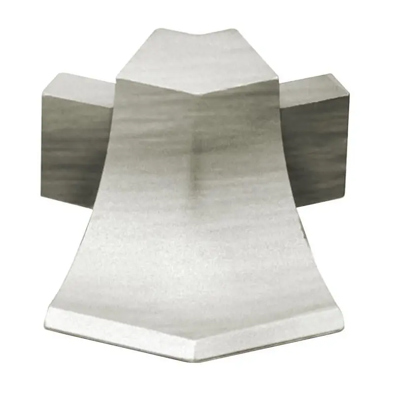 Schluter DILEX-AHKA Outside Corner 135° with 3/8" Radius Anodized Aluminum Brushed Nickel