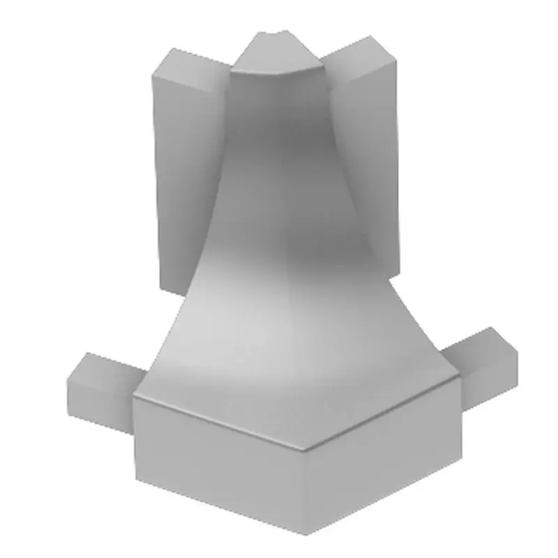 Schluter - DILEX-AHK Outside Corner 135° with 3/8" (10 mm) Radius - Aluminum Anodized Matte