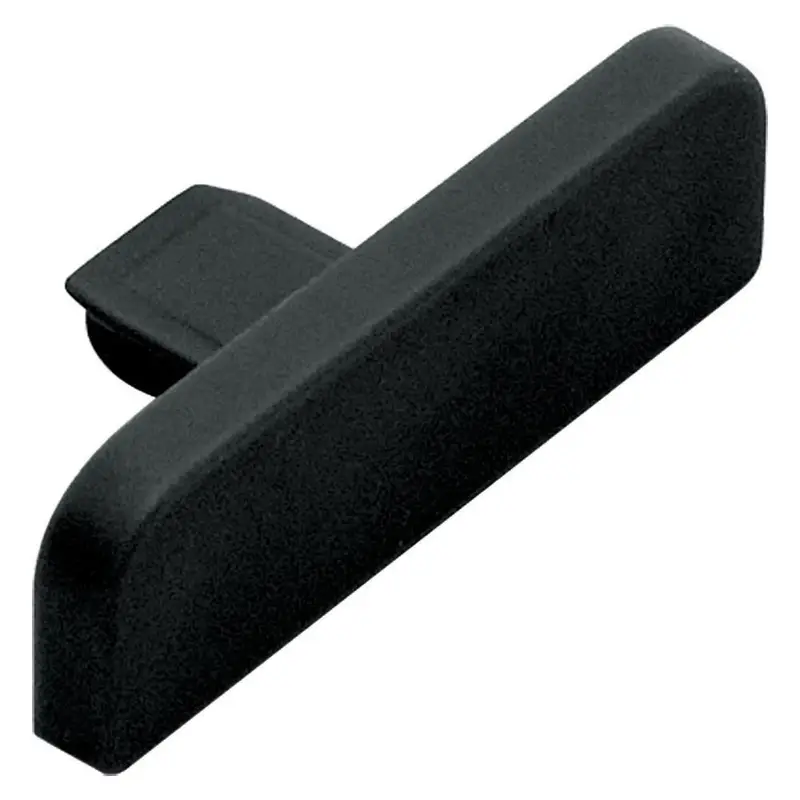 Schluter - TREP-SE/-S End Cap - PVC Plastic Black 1-1/32" (26 mm)
