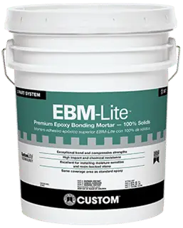 Custom Building Products - Premium Epoxy Bonding Mortar 100% Solids EBM-Lite Part A+B+C