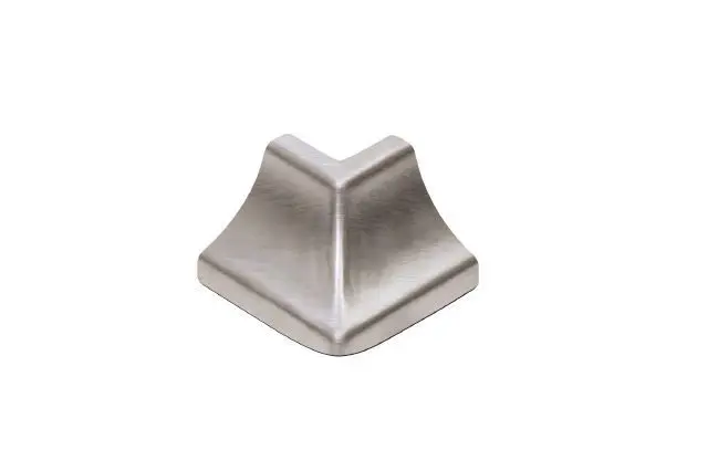 Schluter - DILEX-HKU Outside Corner 90° with 1-7/16" (36 mm) Radius - Stainless Steel (V2)