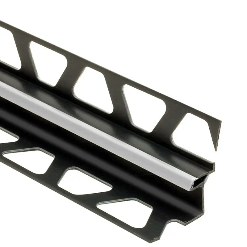 Schluter - DILEX-EKE Movement Joint for Wall Corner - PVC Plastic Classic Grey 11/32" x 5/16" x 8' 2-1/2"
