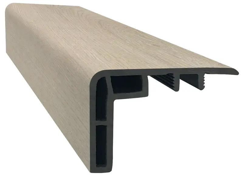 ProSolutions - SPC Vinyl Overlap Stair Nose Elevation Cascade 1-3/8" x 2-1/8" x 94"
