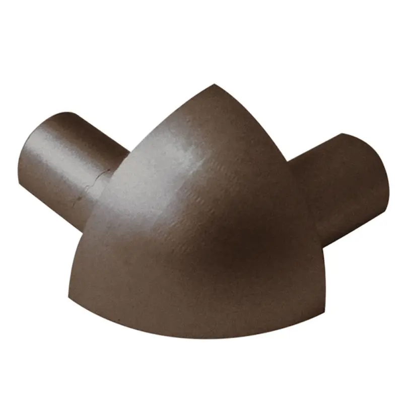 Prova - Round Outside Corner, Satin Antique Bronze - 1/2"