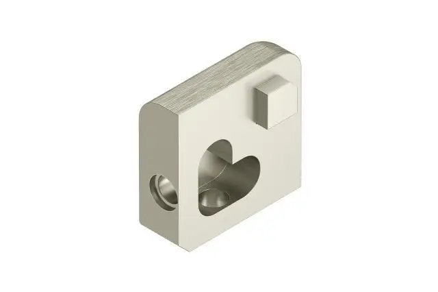 Schluter - JOLLY Outside Corner 90° Anodized Aluminum Brushed Nickel 3/8" (10 mm)