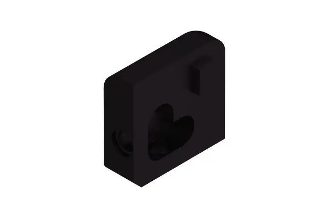 Schluter JOLLY Outside Corner 90° Aluminum Black Brown 3/8" (10 mm)