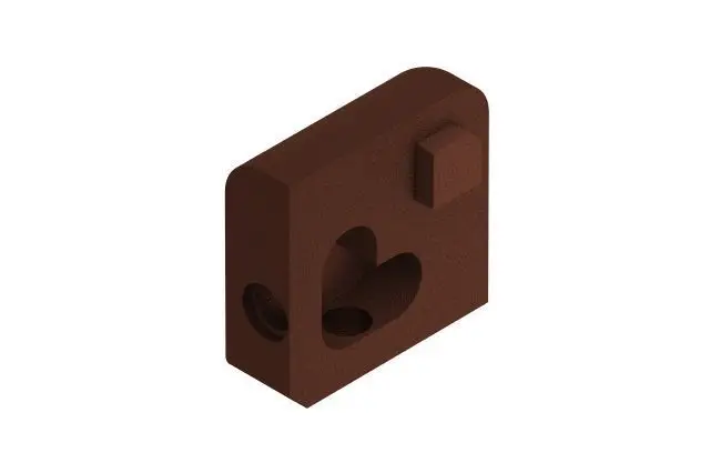 Schluter JOLLY Outside Corner 90° Aluminum Rustic Brown 3/8" (10 mm)