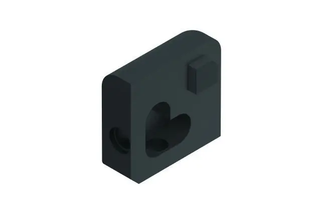 Schluter - JOLLY Outside Corner 90° Aluminum Matte Black 7/16" (11 mm)