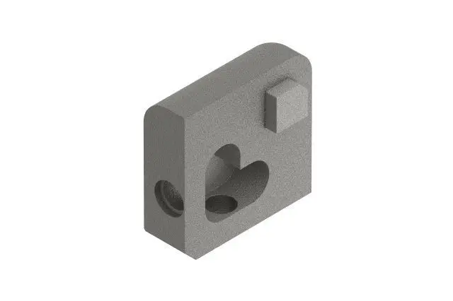Schluter JOLLY Outside Corner 90° Aluminum Stone Grey 7/16" (11 mm)