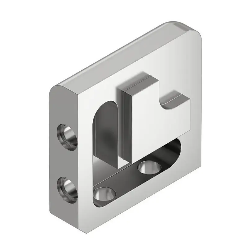 Schluter - JOLLY Outside Corner 90° Anodized Aluminum Polished Chrome 1/2" (12.5 mm)