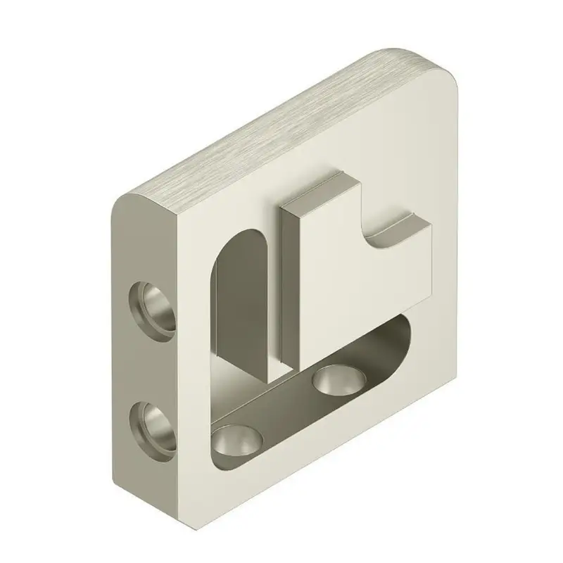 Jolly Out Corner 1/2 Alum Brush Nickel
