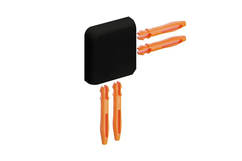 Schluter - JOLLY Outside Corner 90° - Aluminum Black 1/2" (12.5 mm)