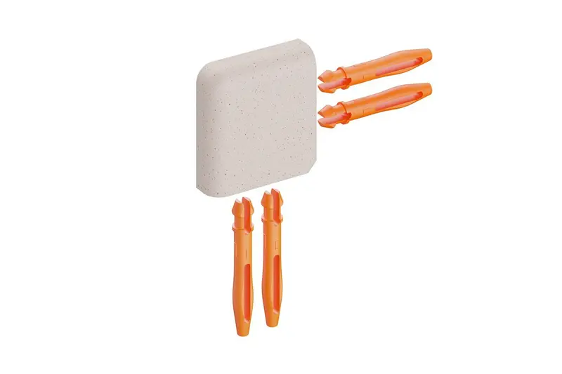 Schluter - JOLLY Outside Corner 90° - Aluminum Ivory 1/2" (12.5 mm)