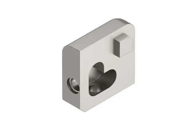 Schluter JOLLY Outside Corner 90° Anodized Aluminum Satin 1/4" (6 mm)