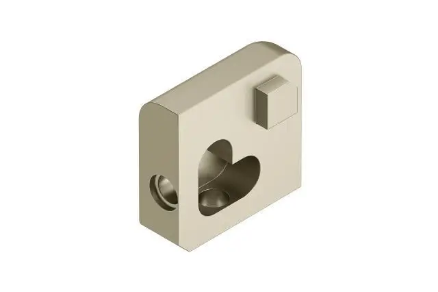 Schluter JOLLY Outside Corner 90° Anodized Aluminum Satin Nickel 1/4" (6 mm)