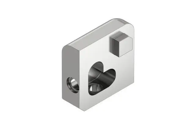 Schluter - JOLLY Outside Corner 90° Anodized Aluminum Polished Chrome 5/16" (8 mm)