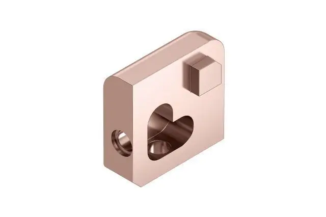 Schluter - JOLLY Outside Corner 90° Anodized Aluminum Polished Copper 5/16"
