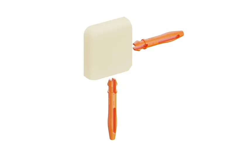 Schluter - JOLLY Outside Corner 90° - Aluminum Sand Pebble 5/16" (8 mm)