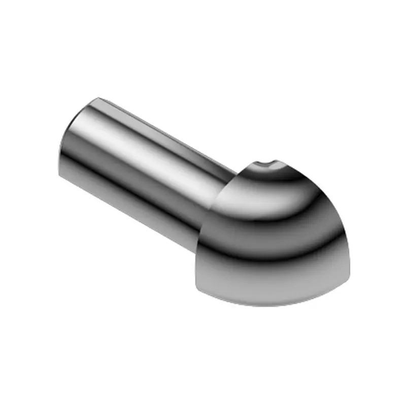 Schluter - RONDEC Outside Corner 90° - Stainless Steel (V2) 7/16" (11 mm)