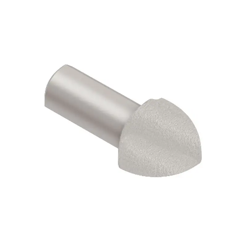 Schluter - RONDEC Outside Corner 90° - Aluminum Greige 1/4" (6 mm)