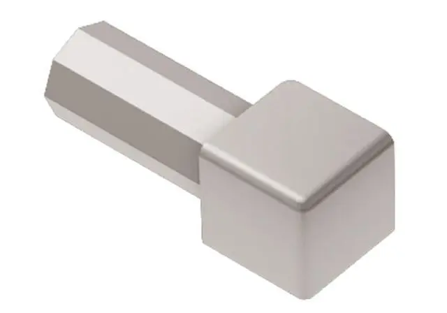 Schluter - QUADEC In/Out Corner 90° - Aluminum Anodized Matte 3/4" (20 mm)