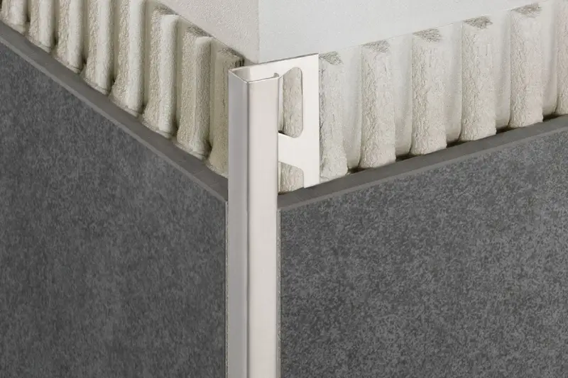 Schluter - QUADEC In/Out Corner 90° - Aluminum Anodized Matte 3/16" (4.5 mm)
