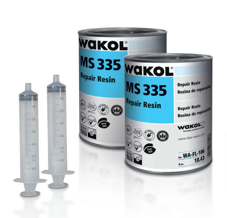 Loba-Wakol - Wood Floor Repair Kit MS 335 Hollow Spot Repair Resin 18.43 oz