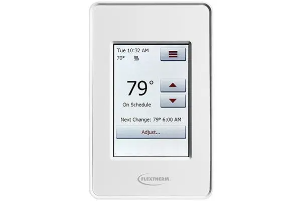 Stelpro - Concerto Programmable Touch Screen Thermostat 120/204V with GFCI