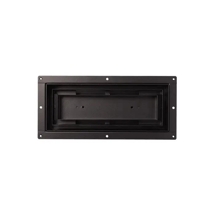 Fittes - Drywall Vent Flush Luxe+ Double Channel Matte Black 4" x 10"