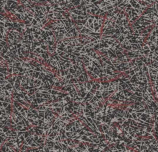 Forbo Flotex Roll Vision Vortex Ruby A3 79" x 98.4'