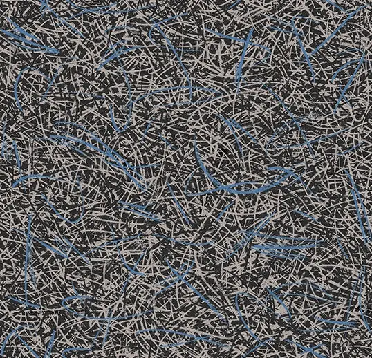 Forbo Flotex Roll Vision Vortex Blue A3 79" x 98.4'